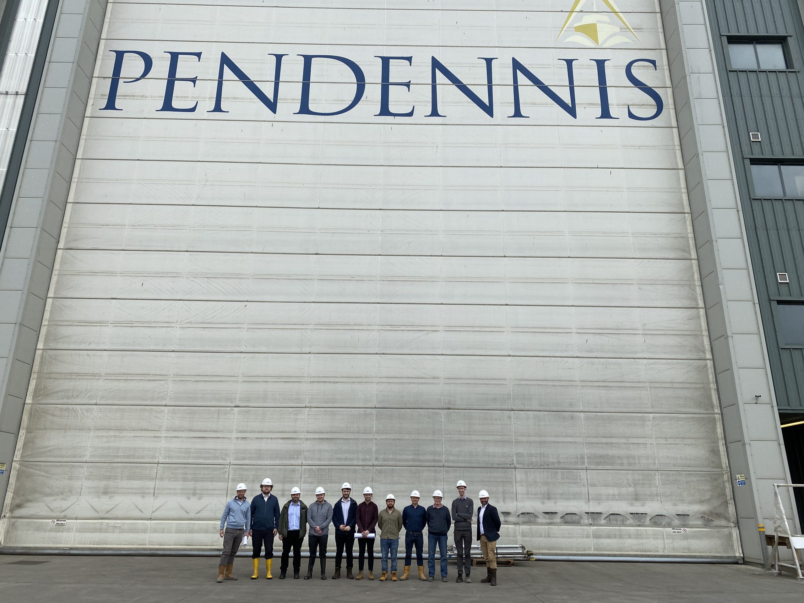MBA Visit Pendennis Shipyard